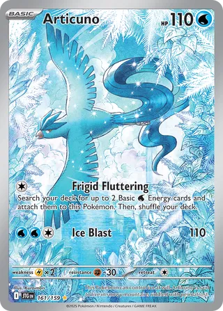 Articuno (Journey Together 161/159)